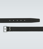 Saint Laurent - Slim grained leather belt