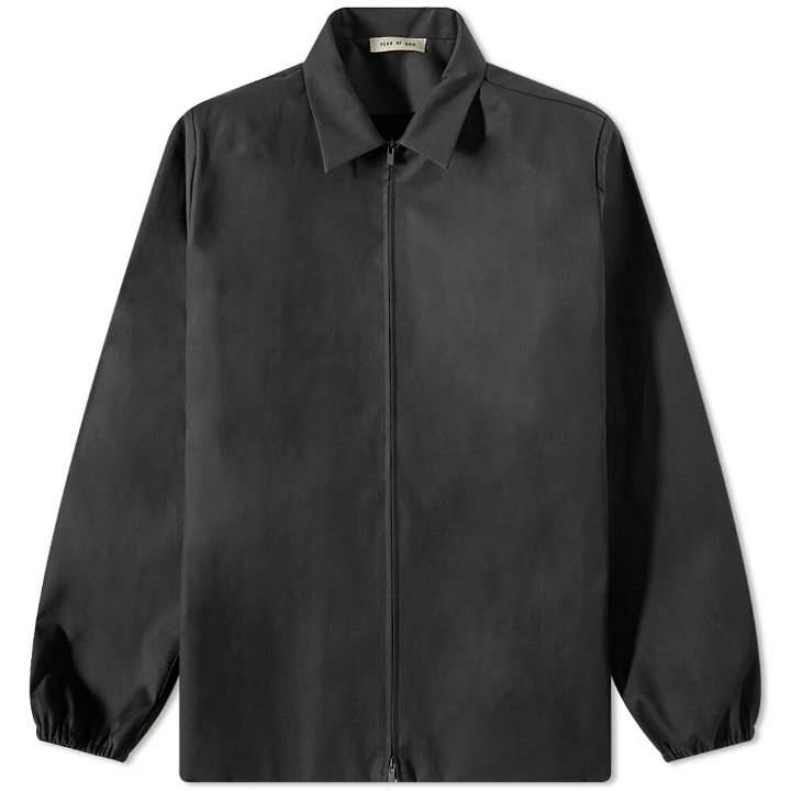 Photo: Fear Of God Men's Eternal Cotton Work Jacket in Black