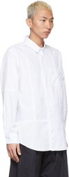 Engineered Garments White Diamond Dobby Shirt