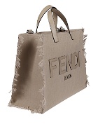 FENDI - Leather Bag With Logo