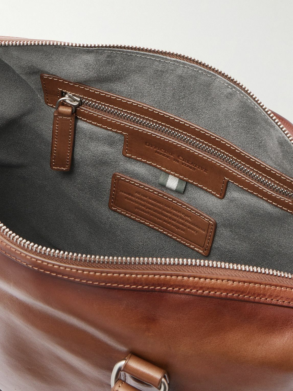 Officine Creative - Quentin 019 Leather Briefcase