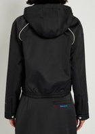 Adidas X Wales Bonner X Wales Bonner Hooded Satin Jacket Black