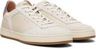 Paul Smith Beige 'Destry' Trainer Sneakers