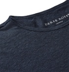 Derek Rose - Jordan Slub Linen T-Shirt - Blue