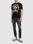 DSQUARED2 - Printed Japanese Cotton Jersey T-shirt