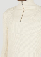 La Maille Dolce Sweater in Cream