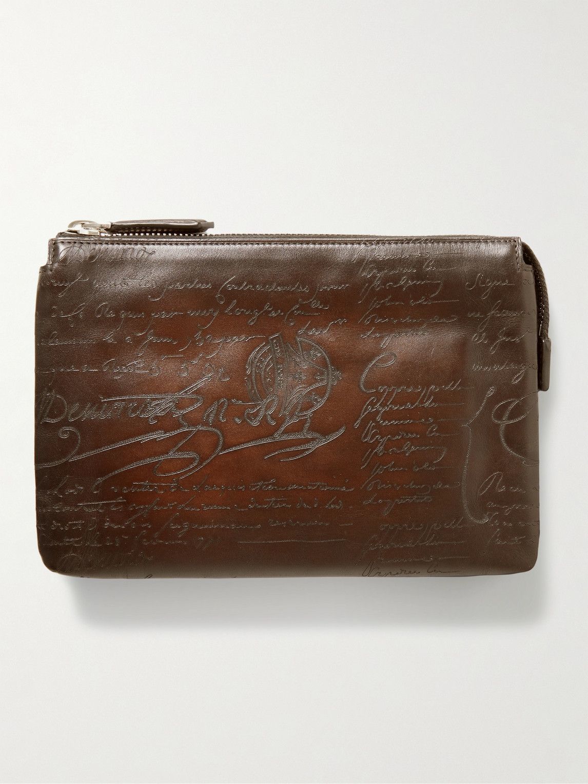 Berluti - Scritto Venezia Leather Pouch Berluti