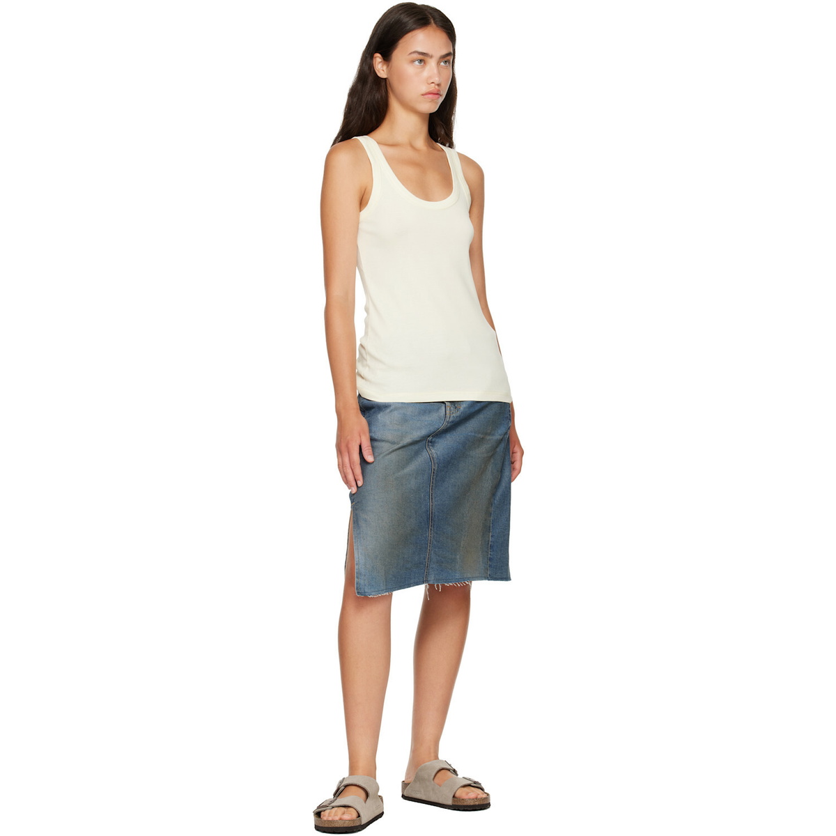 Birkenstock Taupe Regular Arizona Soft Footbed Suede Leather Sandals