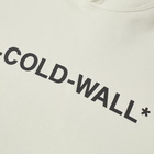 A-COLD-WALL* Men's Logo Popover Hoody in Bone