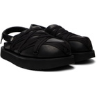 Rick Owens Black Tower Megalace Padded Platform Loafers