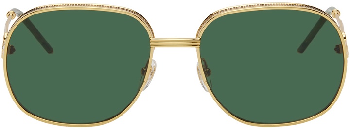 Photo: Casablanca Gold Square Sunglasses