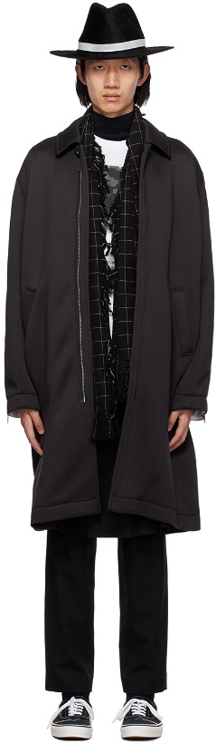 Photo: UNDERCOVER Gray Zip Coat