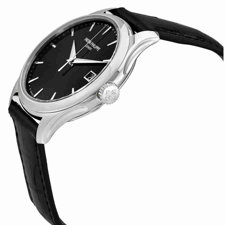 Patek Philippe Calatrava Automatic Black Dial Mens Watch 5227G-010