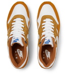 Nike - atmos Air Max 1 Premium Retro Suede, Nubuck and Mesh Sneakers - Men - Brown