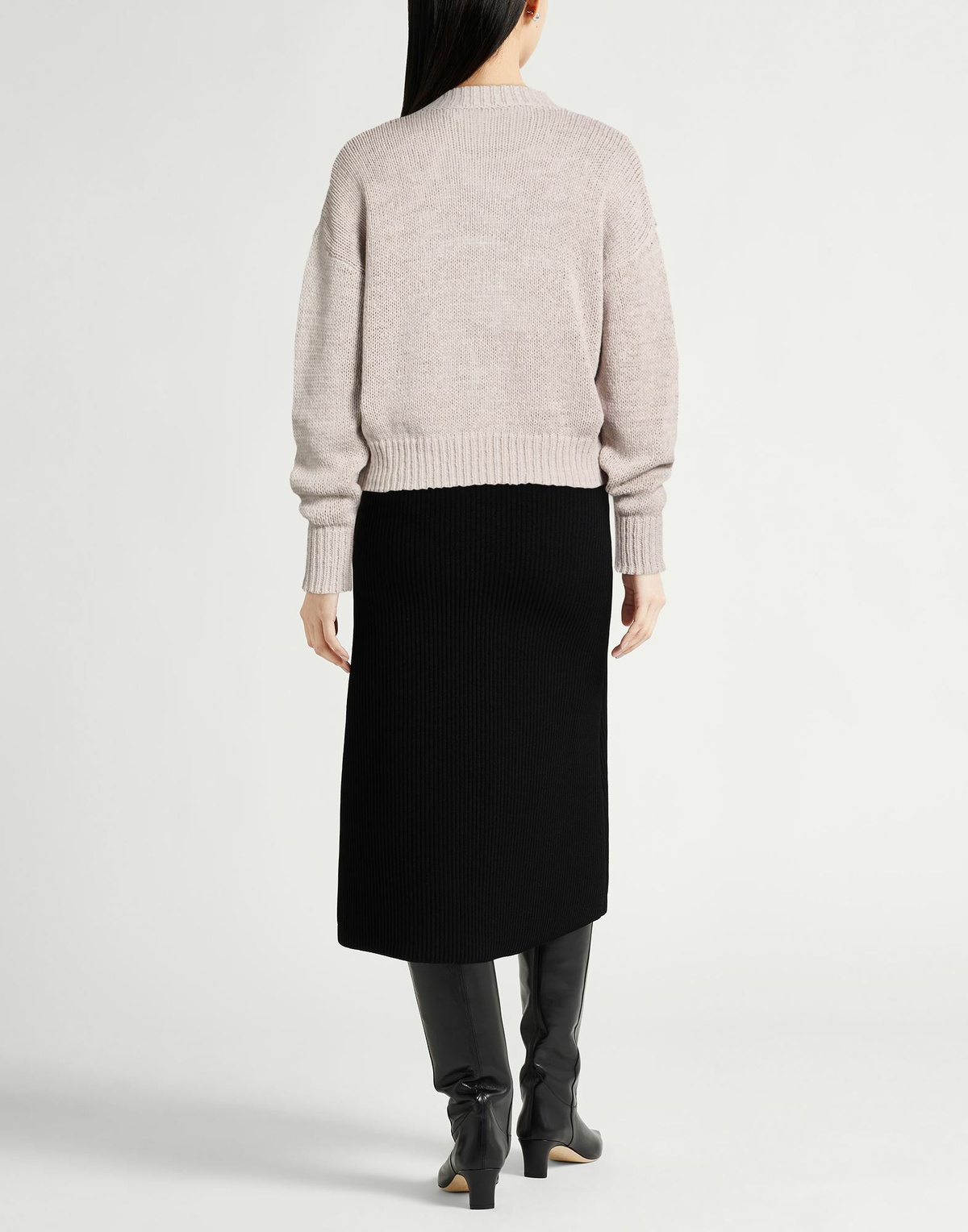 Roberto Collina Womens Sweater Taupe