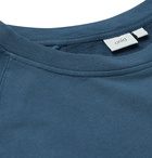 Onia - Jared Loopback Cotton-Jersey Sweatshirt - Blue