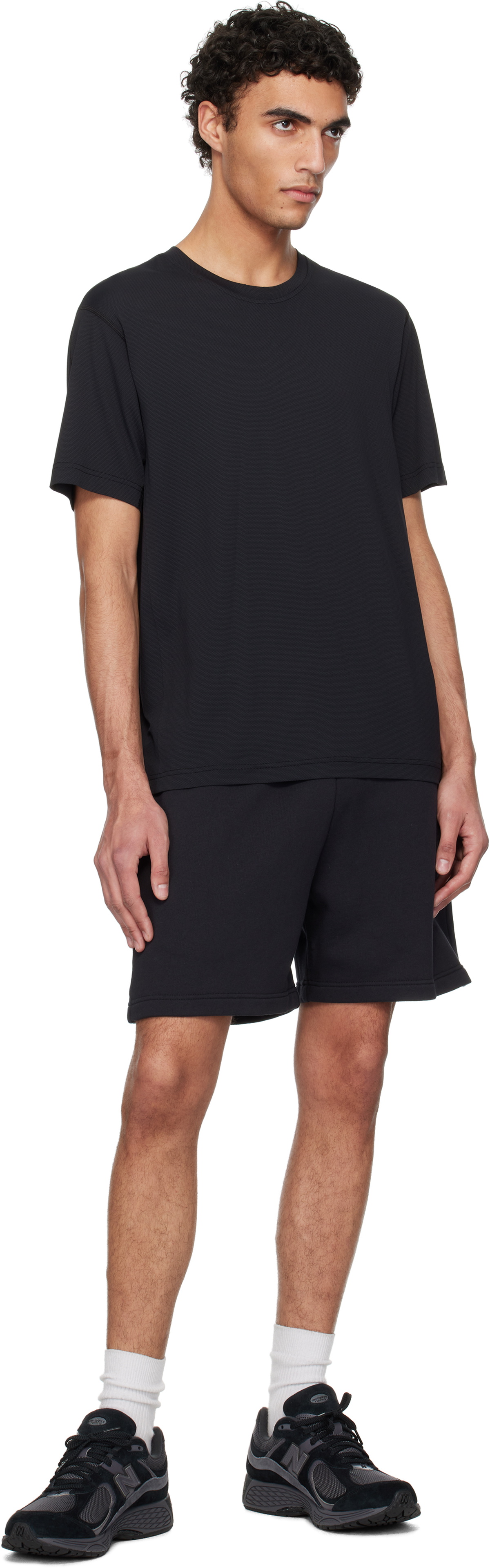 Reigning Champ Black Lightweight Cordura Standard Training T-shirt
