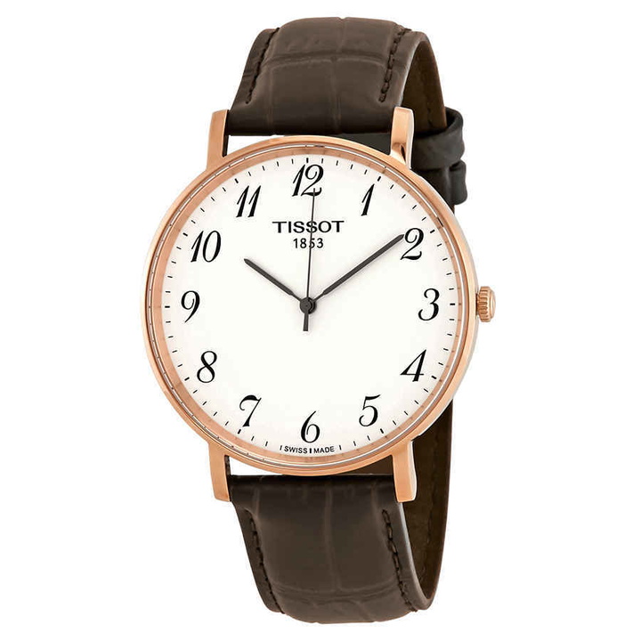 Photo: Tissot Everytime Large Silver Dial Mens Watch T109.610.36.032.00