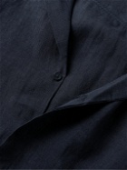 Orlebar Brown - Maitan Camp-Collar Linen Shirt - Blue