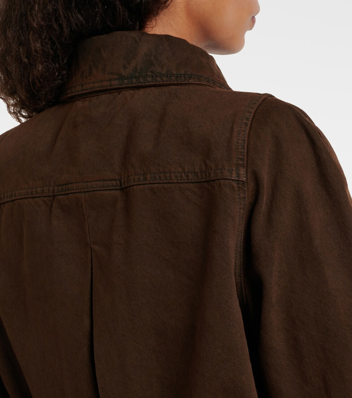 Dries Van Noten Cropped denim jacket