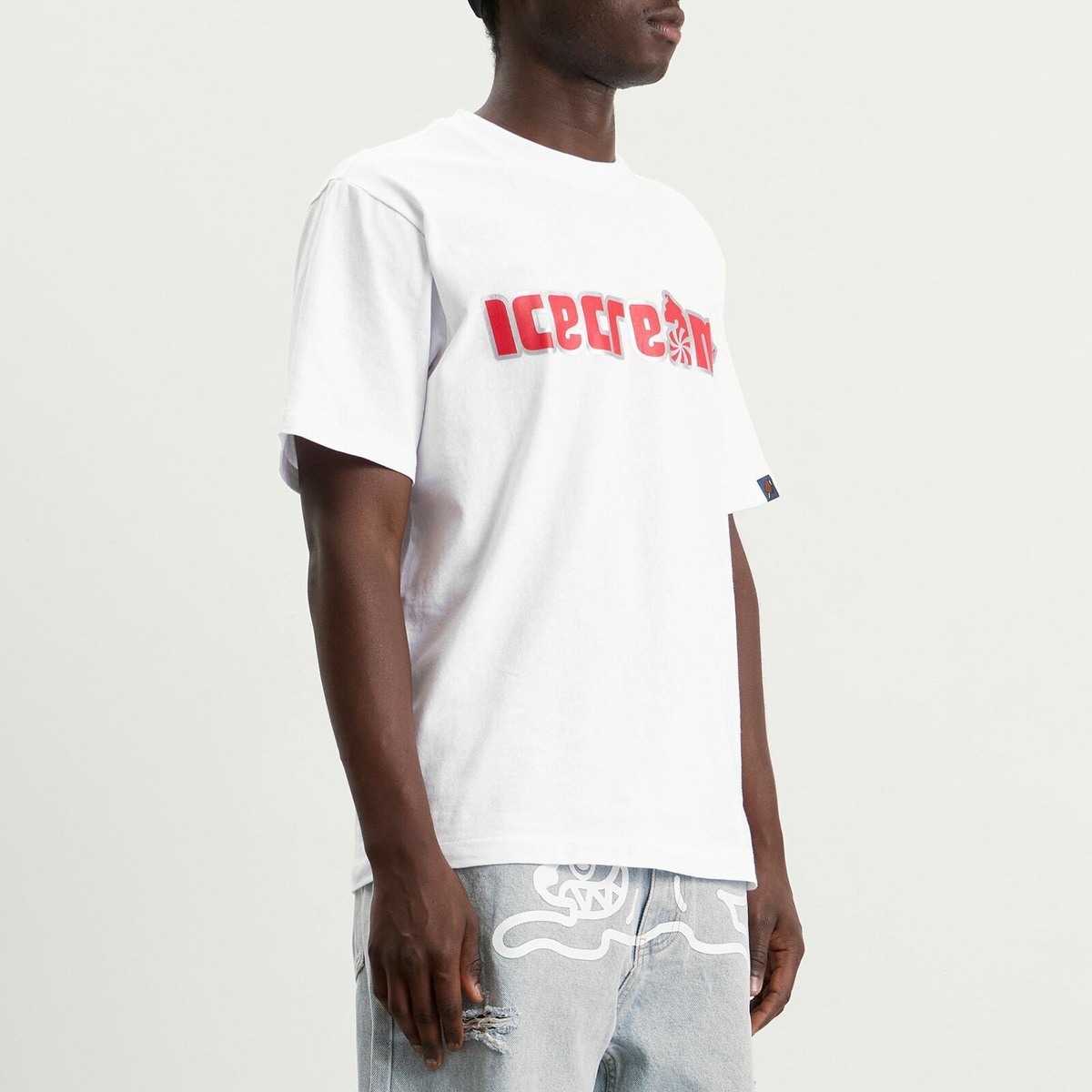 ICECREAM Men's Soft Serve T-Shirt in White
