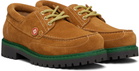 Casablanca Brown Leather Boat Shoes