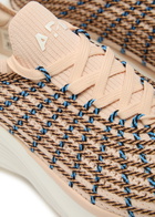Athletic Propulsion Labs Zipline Embroidered Knitted Sneakers Beige