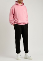 Represent Initial Cotton Sweatpants Black