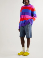 Acne Studios - Striped Wool Sweater - Blue