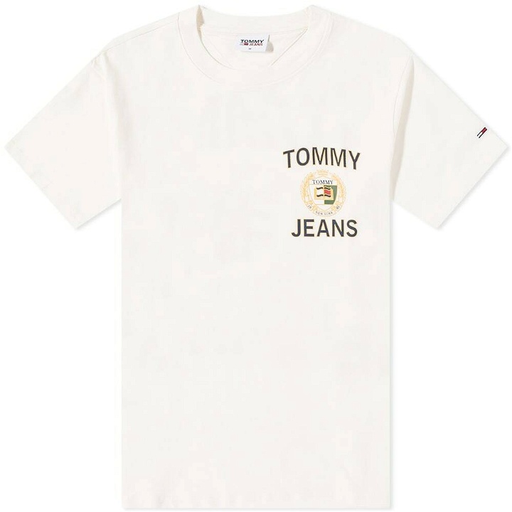 Photo: Tommy Jeans Men's RLX TJ Luxe 1 T-Shirt in Ancient White