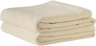 MAGNIBERG Off-White Gelato Hand Towel Set