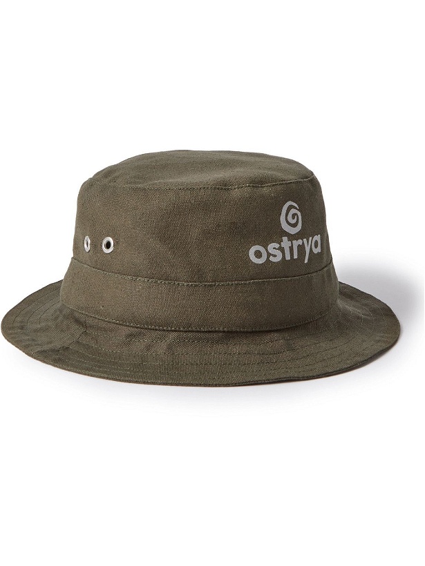 Photo: OSTRYA - Otis Hemp and Organic Cotton-Blend Canvas Bucket Hat
