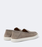 Giorgio Armani Suede slip-on shoes