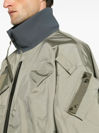 ACRONYM Green Zip-Pocket Bomber Jacket