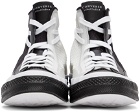 Converse White & Black Mesh All Star Chuck 70 Sneakers