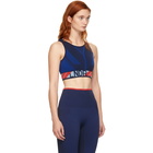 LNDR Navy Eagle Sports Bra