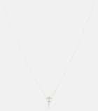 Persée Sagittarius 18kt gold necklace with diamonds