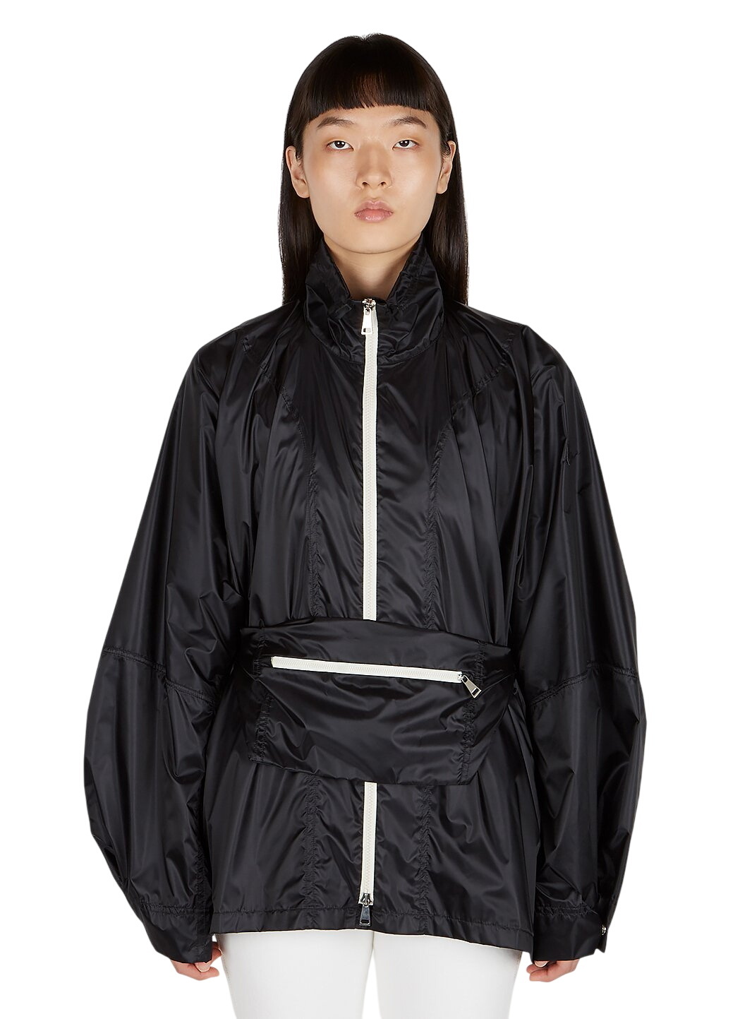 Moncler Black Down Albizia Coat Moncler