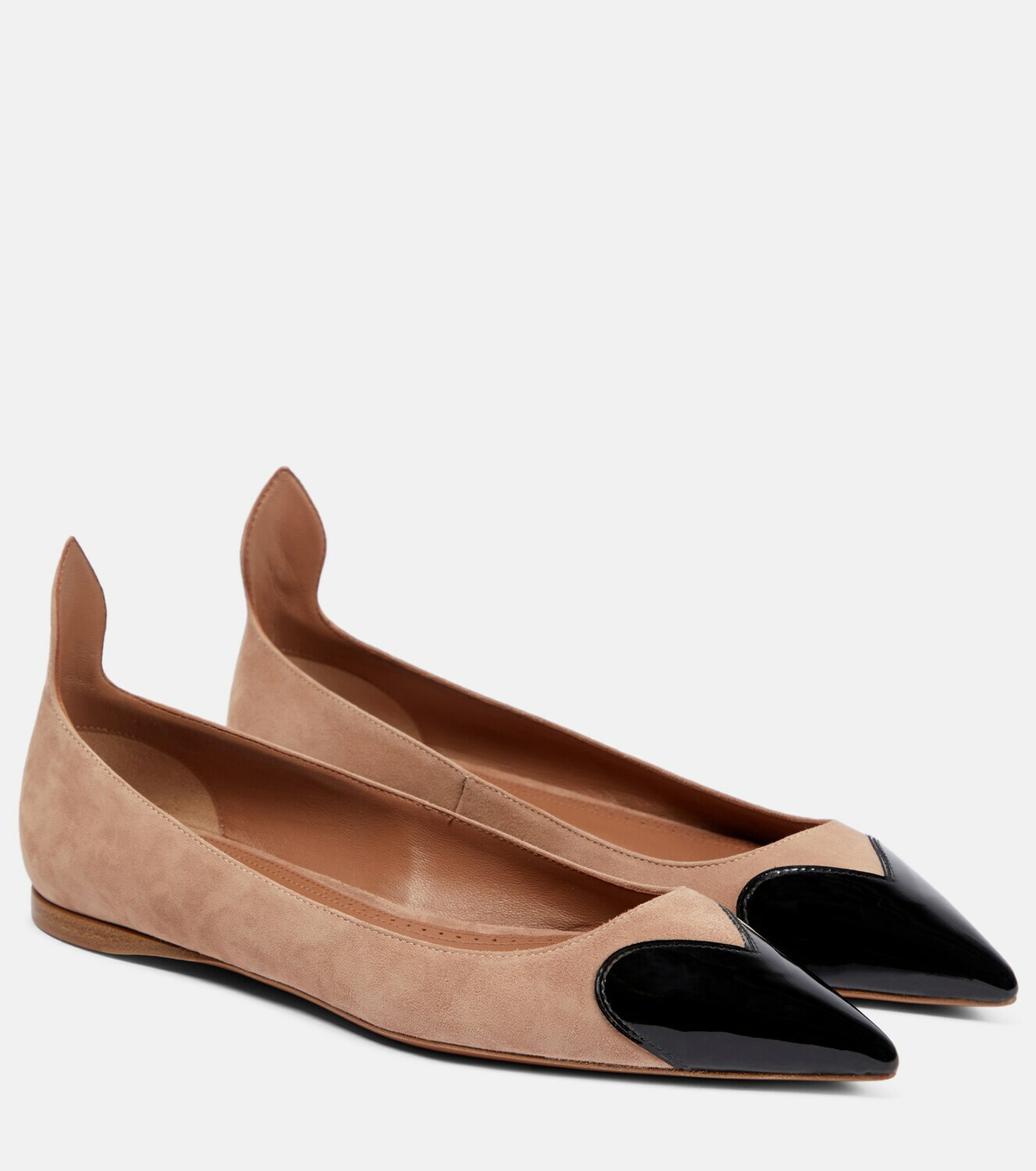 【関税&送料込】Alaia Ballet Flats Suede Ballerinas ALAÏA BLACK JEWEL BALLET FLATS IN SUEDE |ALAÏA US
