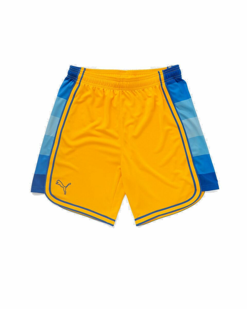 Photo: Puma Maccabi Game Short Yellow - Mens - Sport & Team Shorts