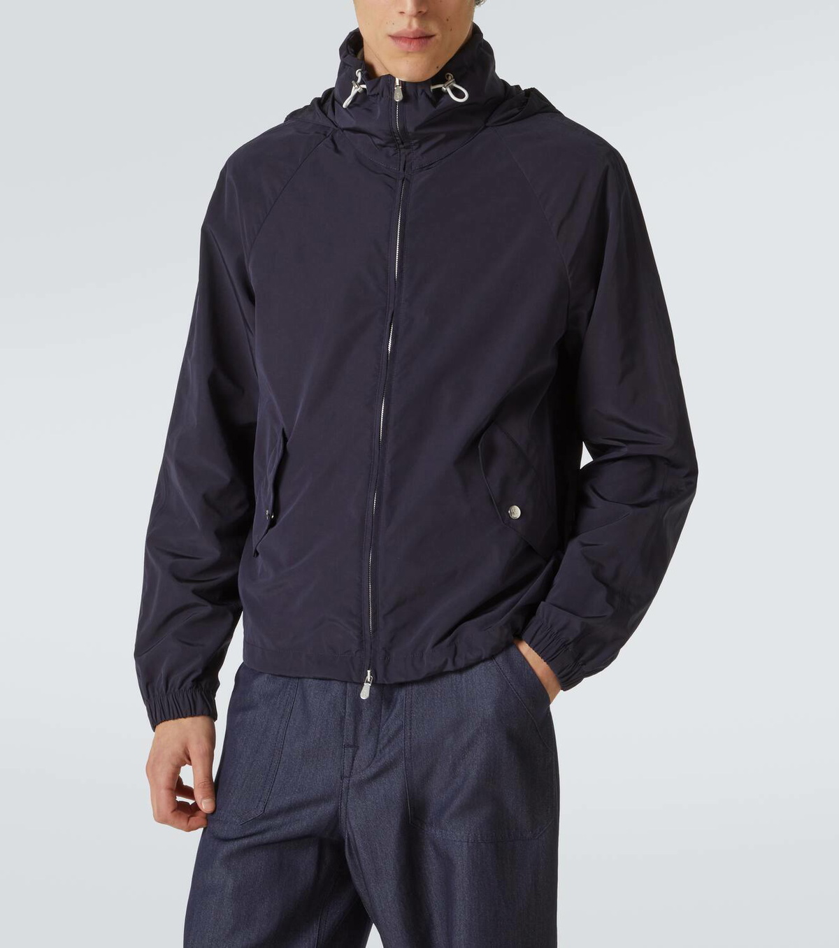 ダウンジャケット・コート BRUNELLO CUCINELLI PIUMINO OVERSIZE IN COTONE TECNICO Brunello Cucinelli Quilted Hooded Down Jacket | Grey | FARFETCH