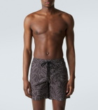 Brioni Printed swim trunks