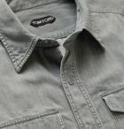 TOM FORD - Denim Shirt - Gray