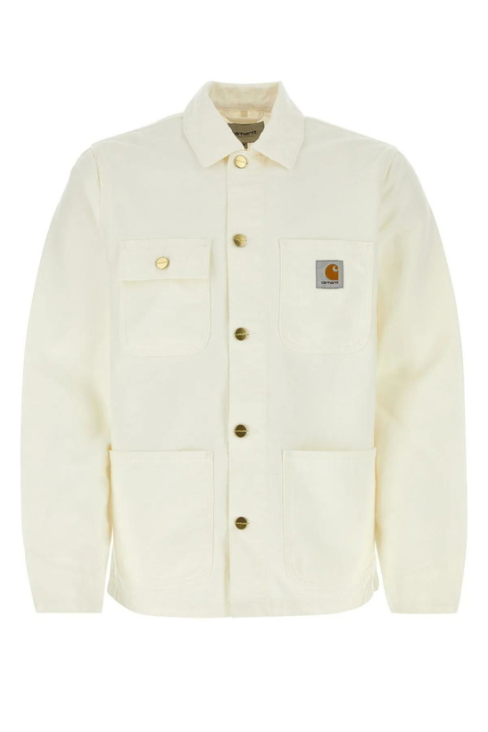 Photo: Carhartt White Cotton Detroit Jacket