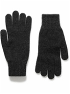 Sunspel - Recycled-Cashmere Gloves - Gray