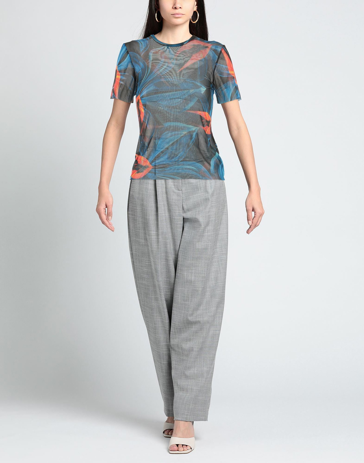 Louisa Ballou Womens T-shirt Azure