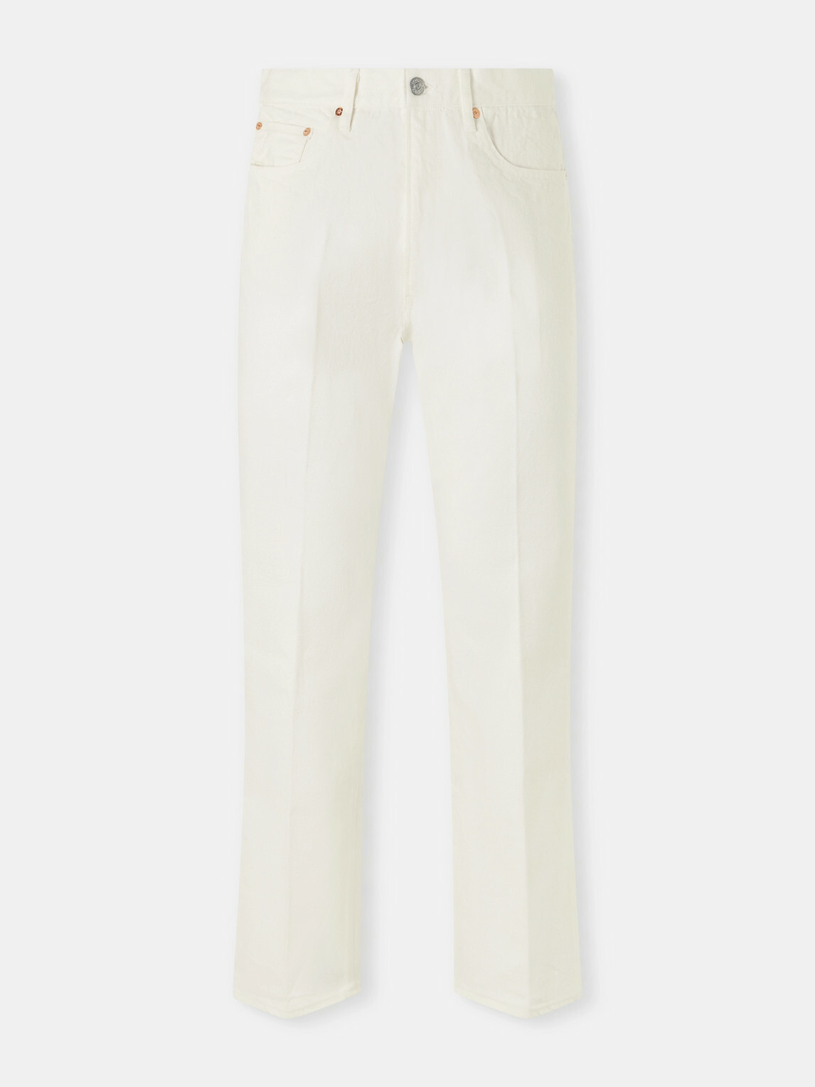 Kaptain Sunshine - Skate Straight-Leg Jeans - White