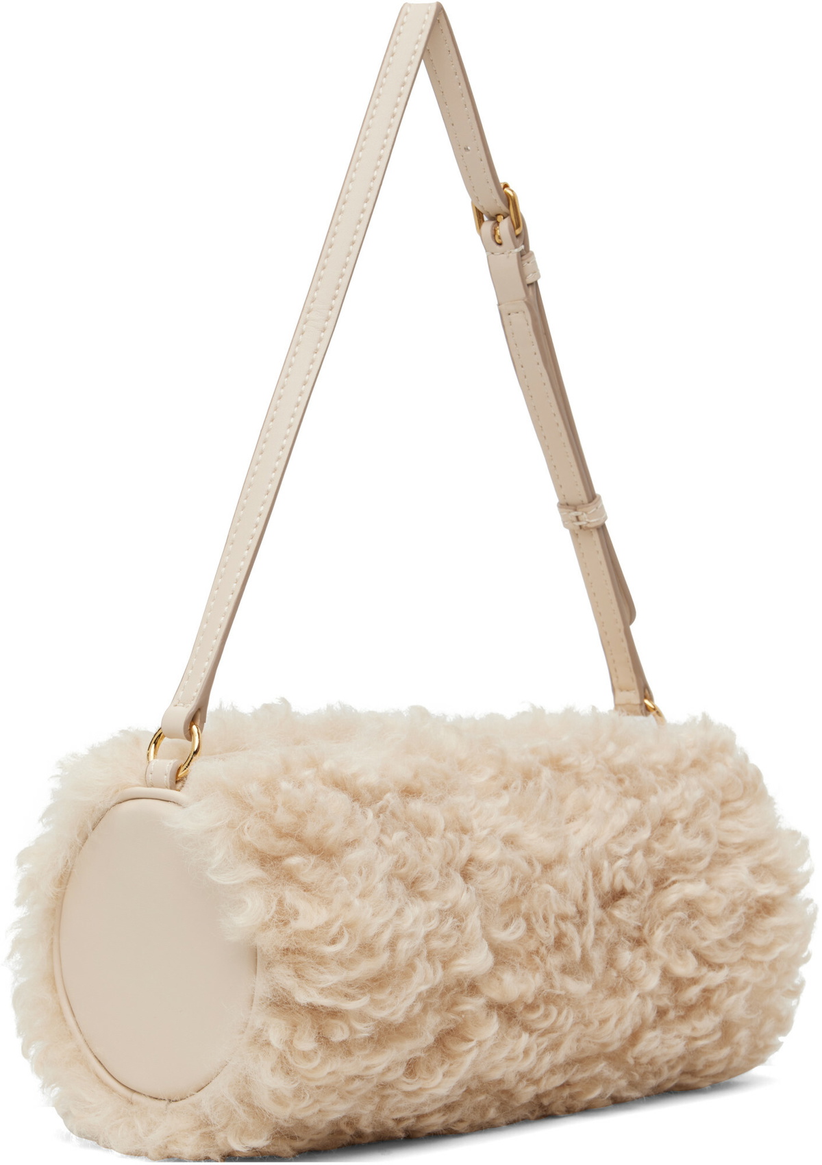 Stella McCartney Beige Logo Bracelet Pouch