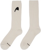 ADER error Off-White A-peec Logo Socks