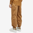 Alexander McQueen Men's Military Cargo Trousers in Rich Camel